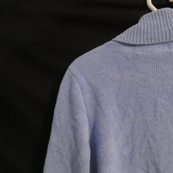 PENMANS | medium | Light Blue Chenille Turtleneck Sweater - Picture 9 of 14